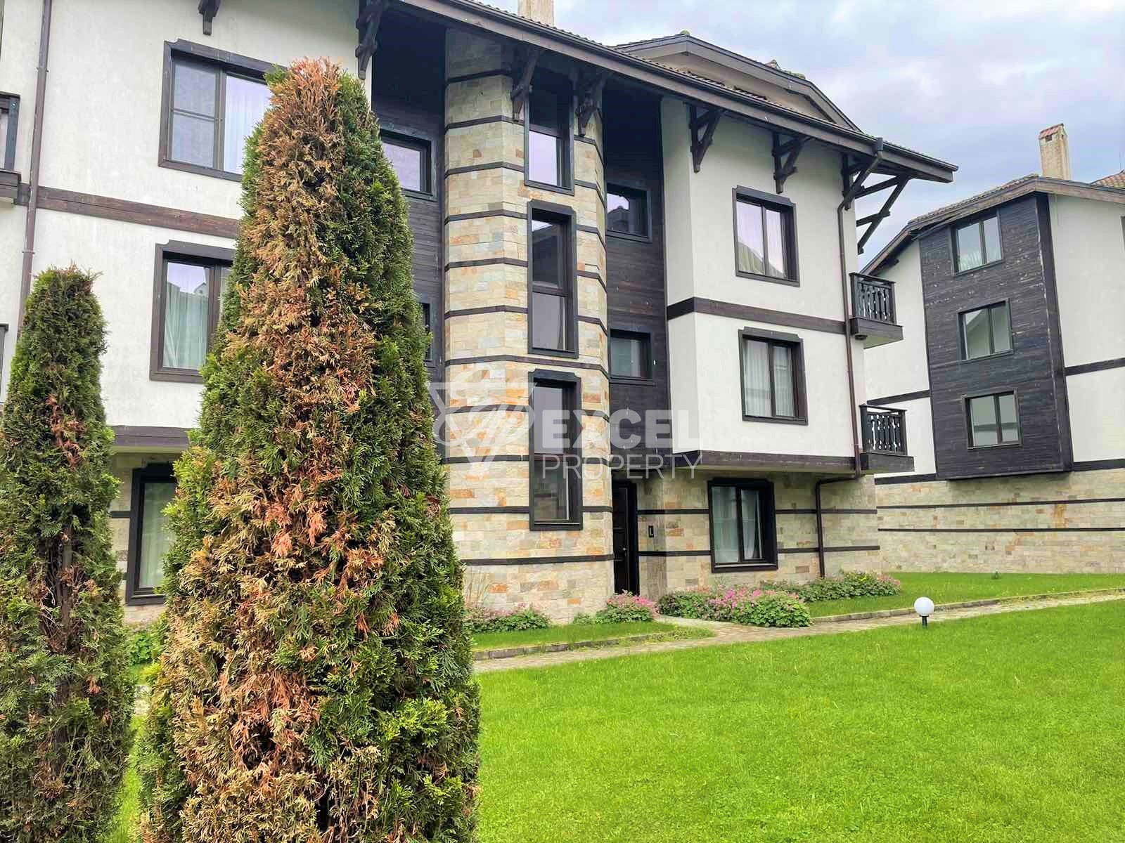 Ново обзавеждане! Двустаен апартамент за продажба в хотелски комплекс "3 Планини"