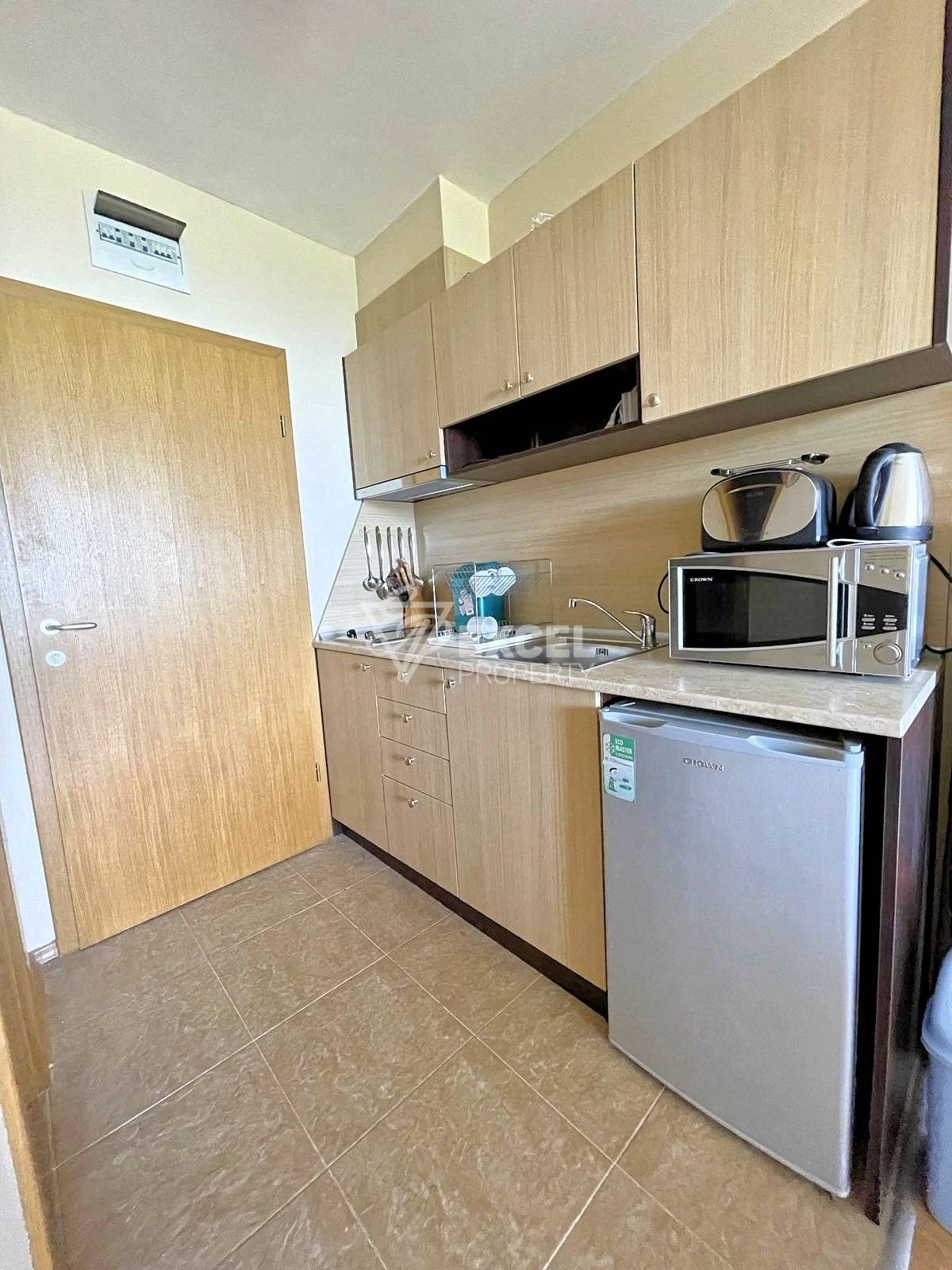 Просторно студио с ново обзавеждане за продажба в Аспен Суитс, до Пирин Голф