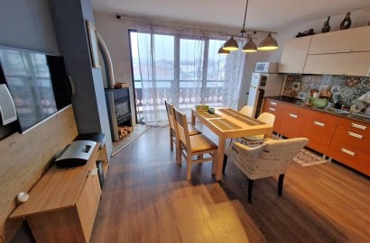 Без такса поддръжка! Южен двустаен апартамент със собствено мазе, до магазин Билла в Банско