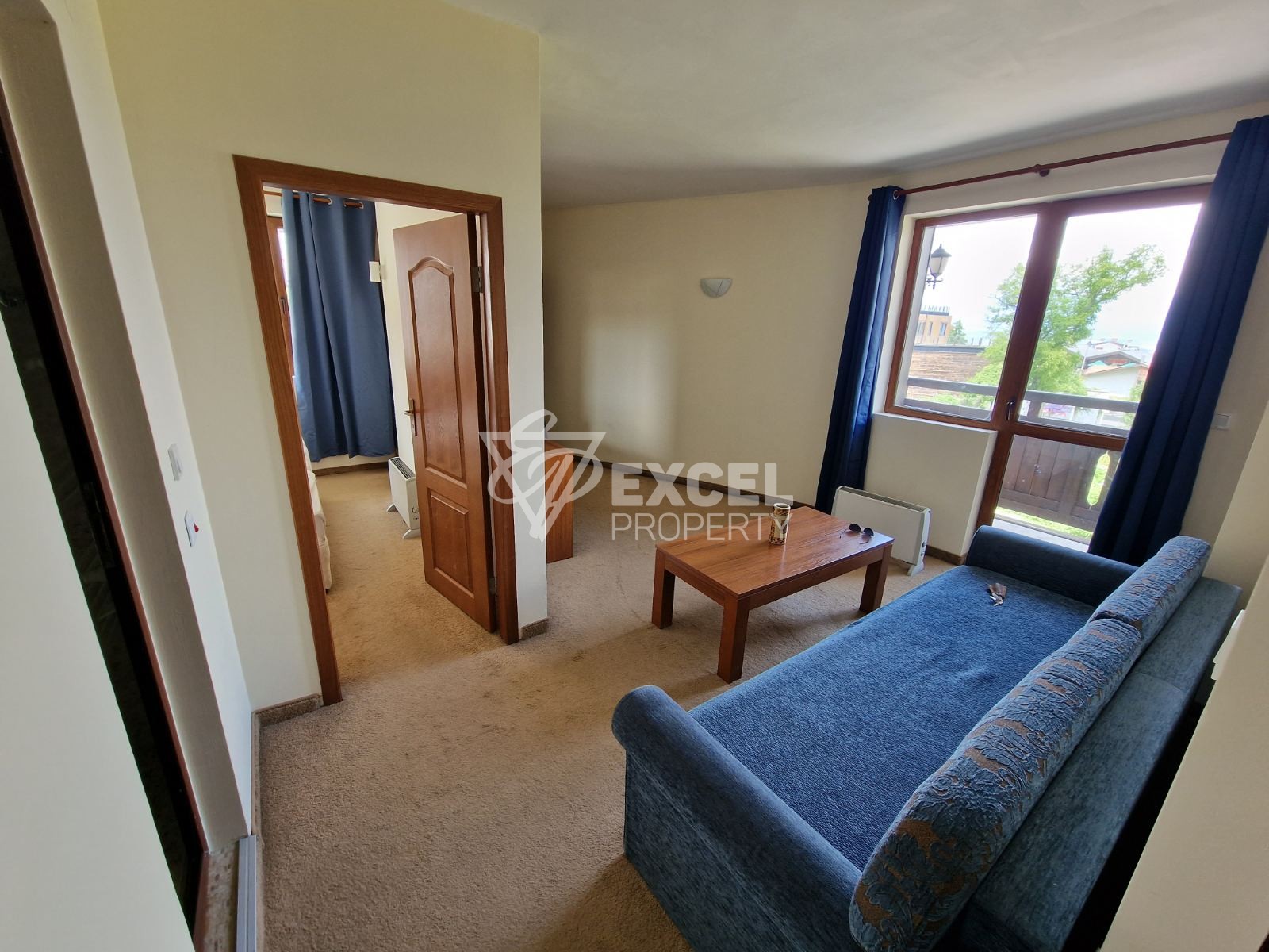 Двустаен апартамент под наем на 50 метра от хотел Кемпински в Банско