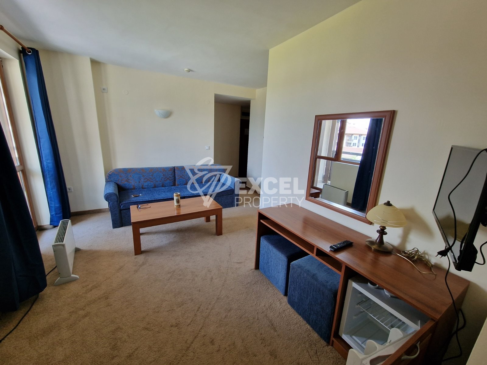 Двустаен апартамент под наем на 50 метра от хотел Кемпински в Банско