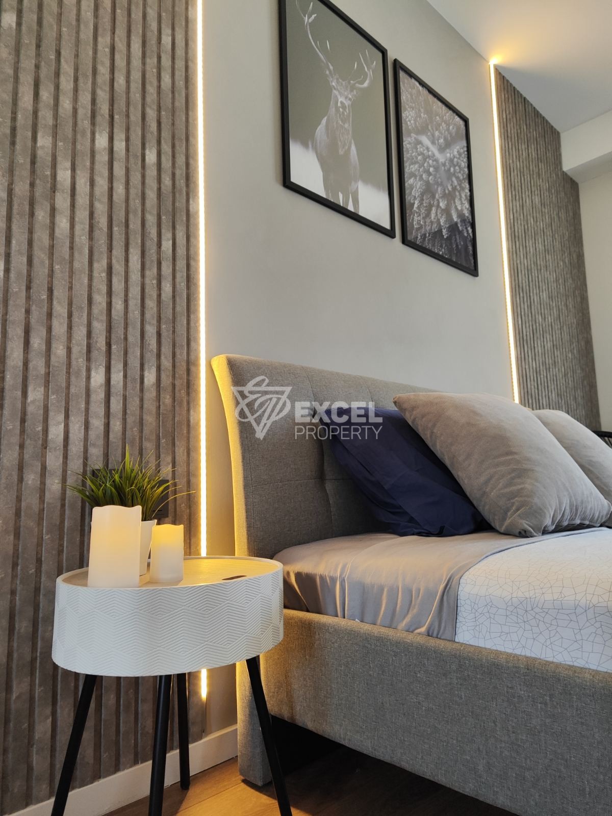 Елегантно обзаведен тристаен апартамент с ниска такса поддръжка