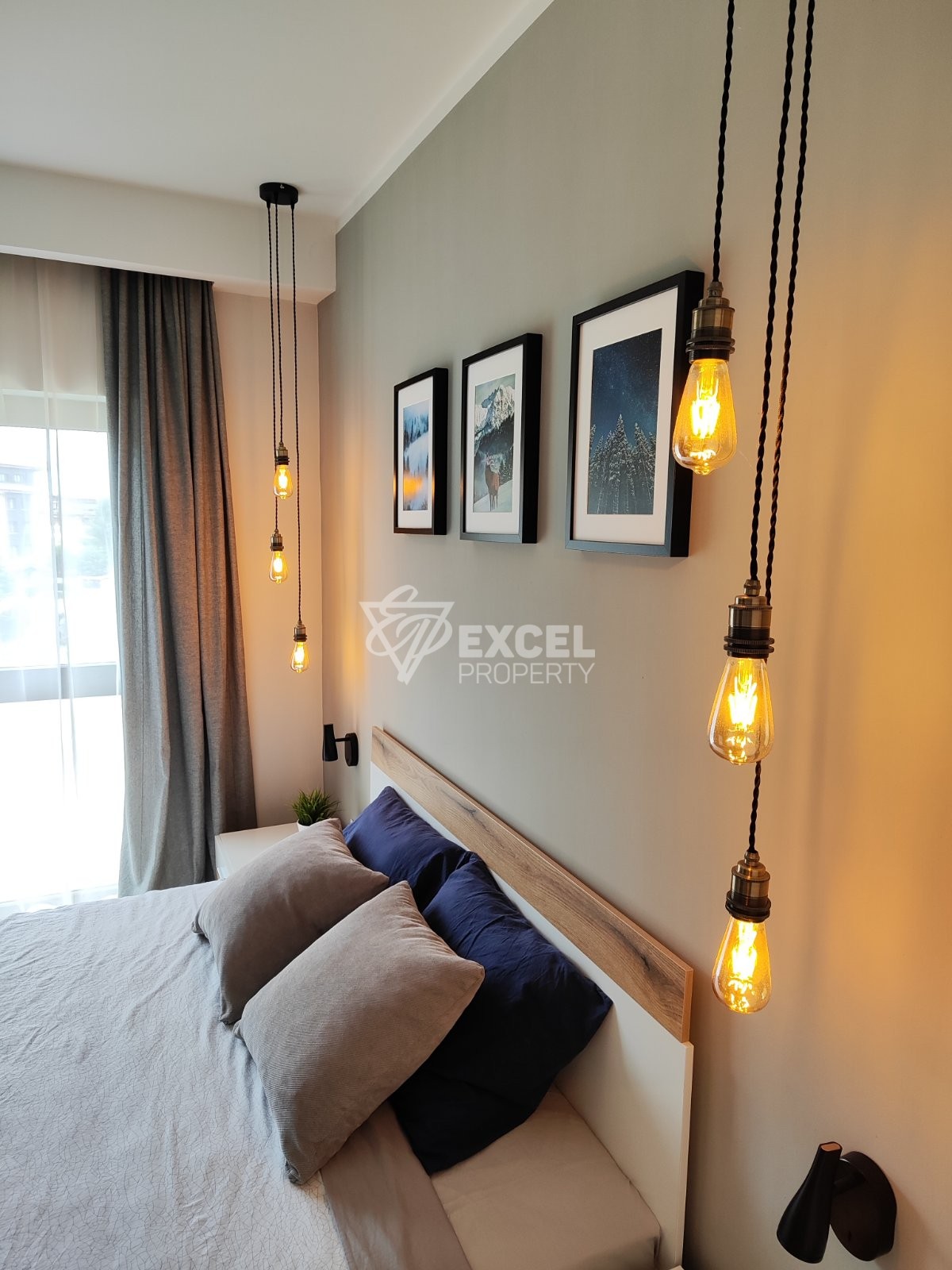 Елегантно обзаведен тристаен апартамент с ниска такса поддръжка