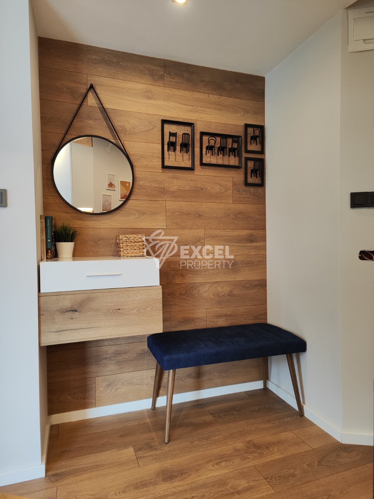 Елегантно обзаведен тристаен апартамент с ниска такса поддръжка