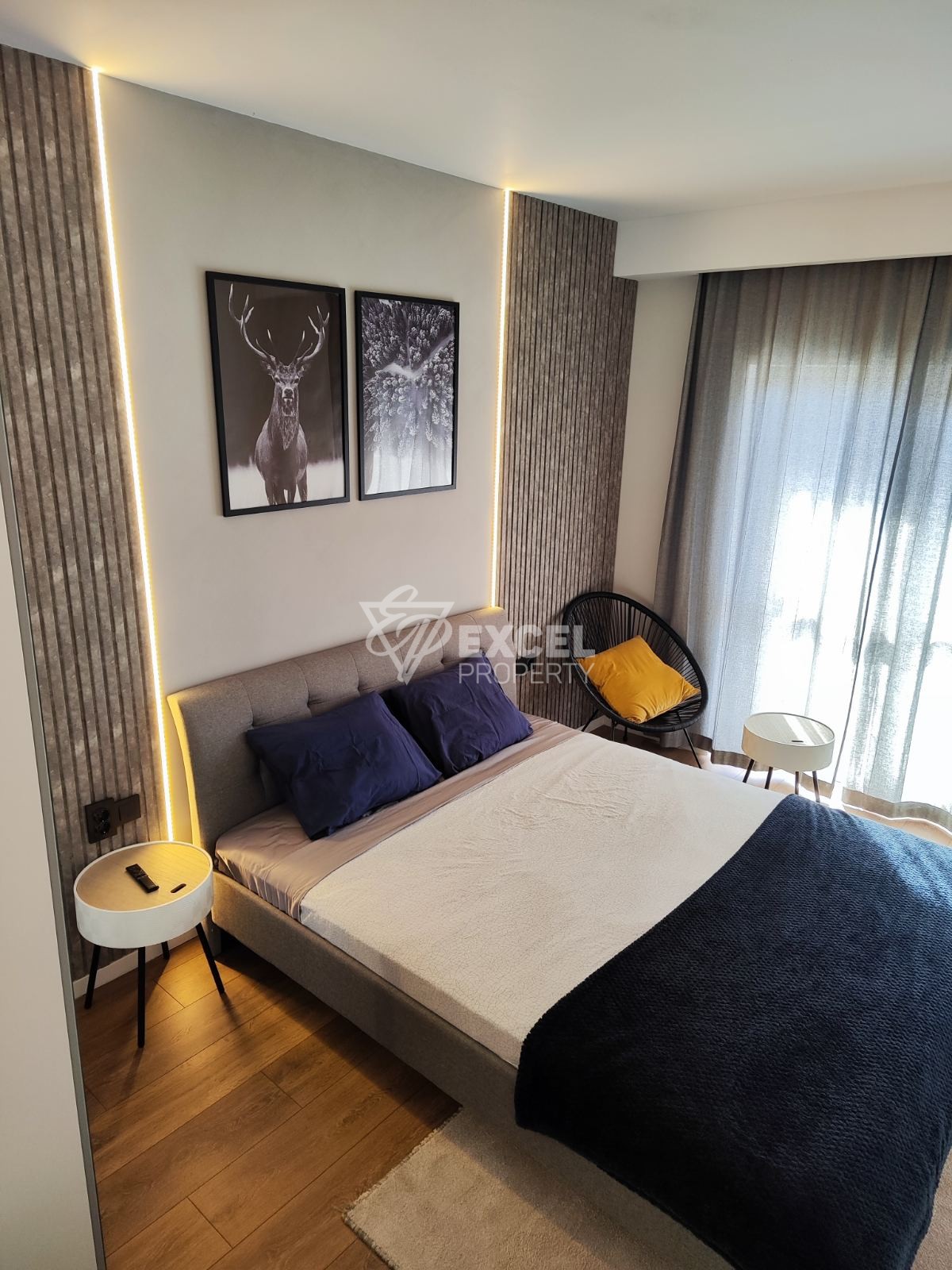 Елегантно обзаведен тристаен апартамент с ниска такса поддръжка