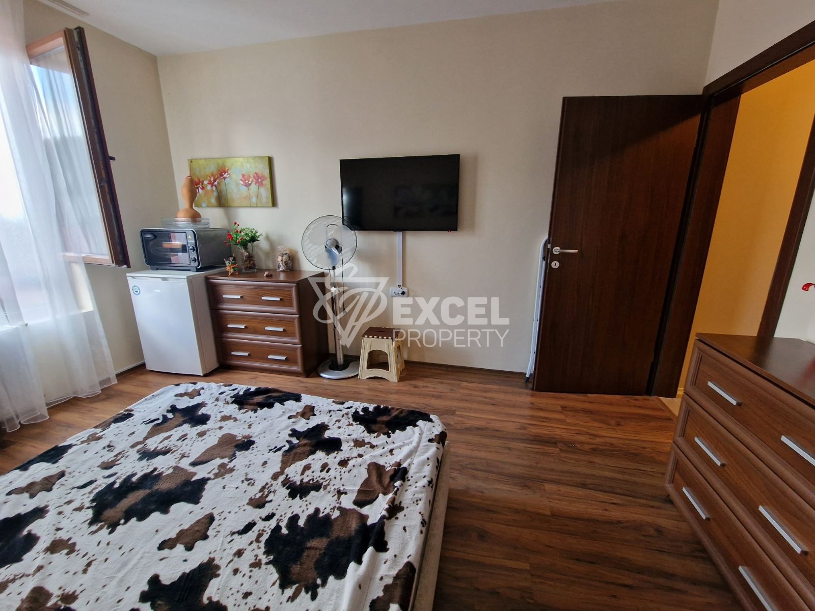 Южен двустаен апартамент за продажба в хотелската част на Green life, Банско