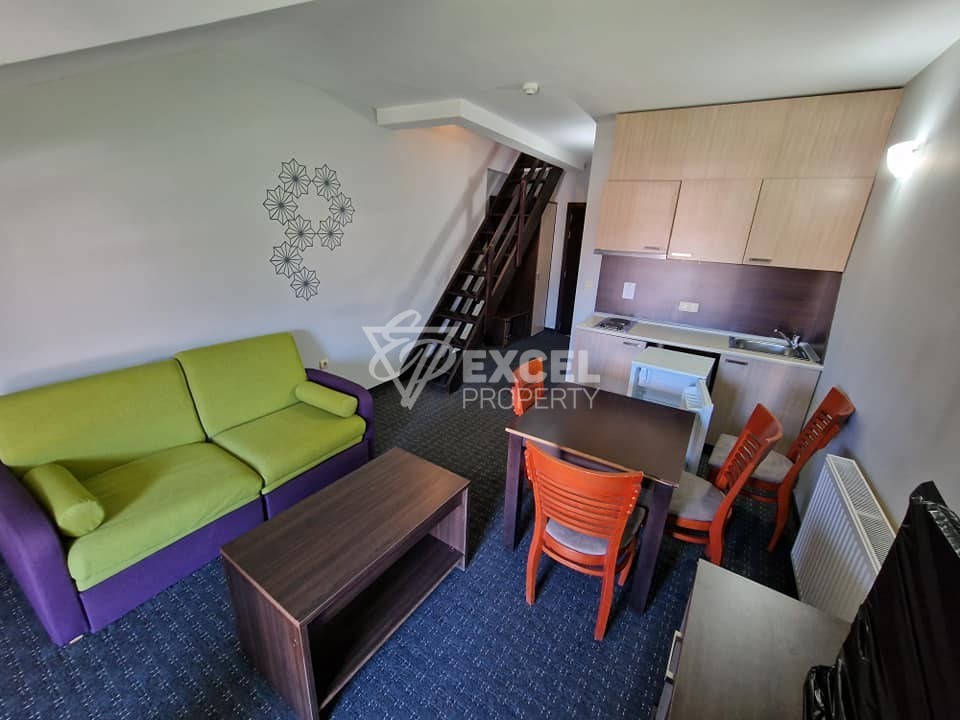 MPM Guinness Hotel: тристаен апартамент (мезонет) за продажба до ски лифта Банско