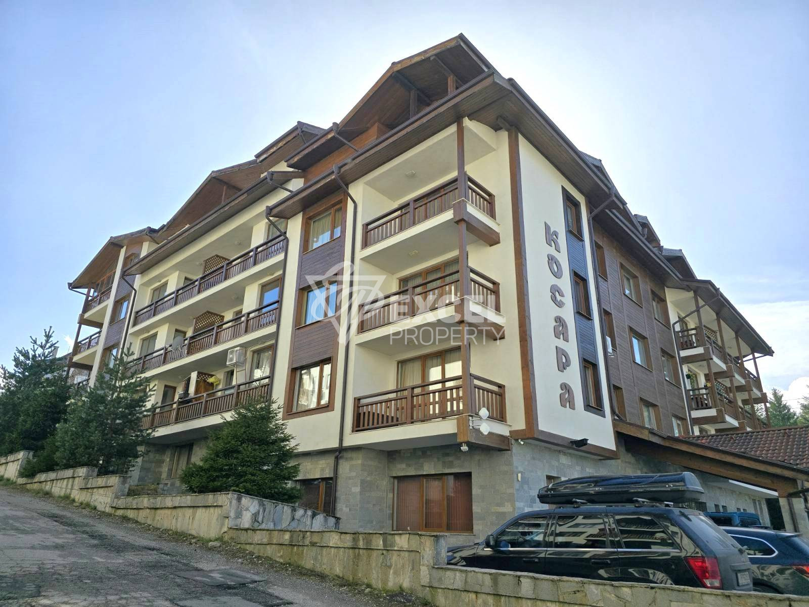 Двустаен апартамент на партерно ниво за продажба в Банско! На 100м от ски пътя