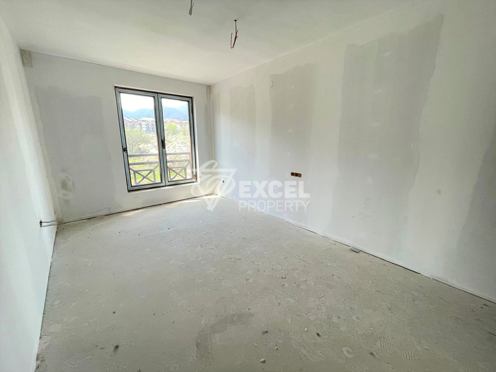 Двустаен южен апартамент със зашеметяващ изглед към Пирин