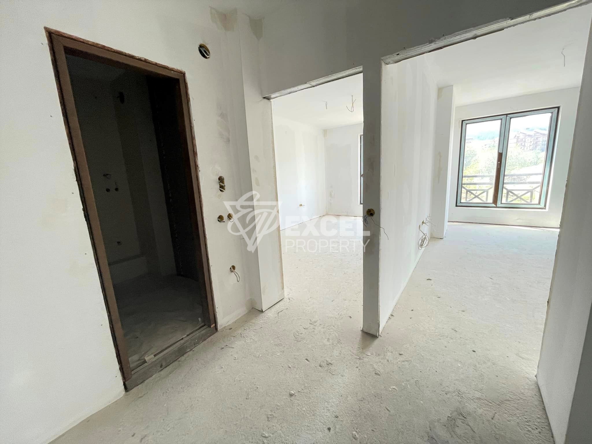 Двустаен южен апартамент със зашеметяващ изглед към Пирин