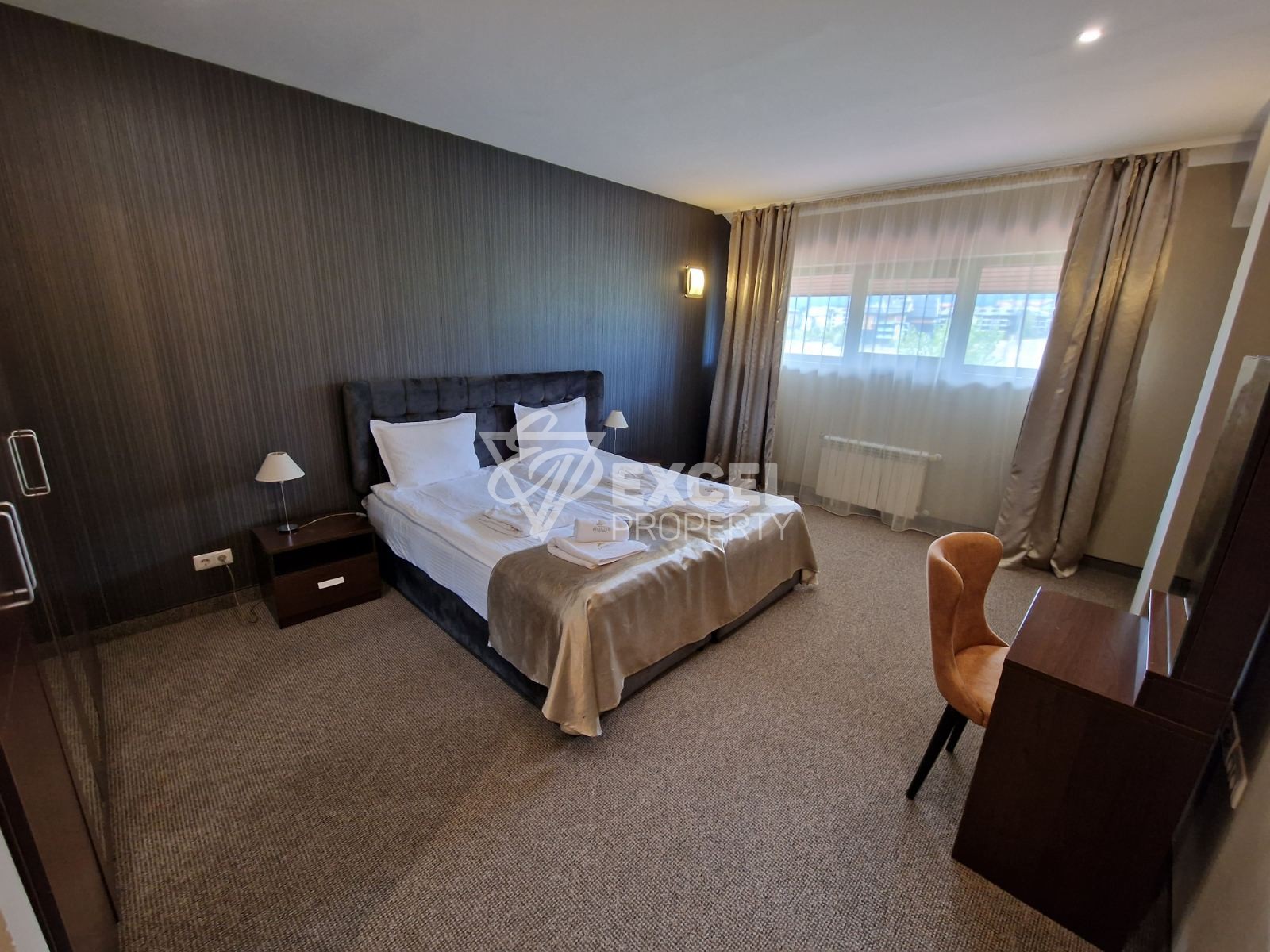 Модерен апартамент с три спални в целогодишен комплекс Парк Хотел Мурите