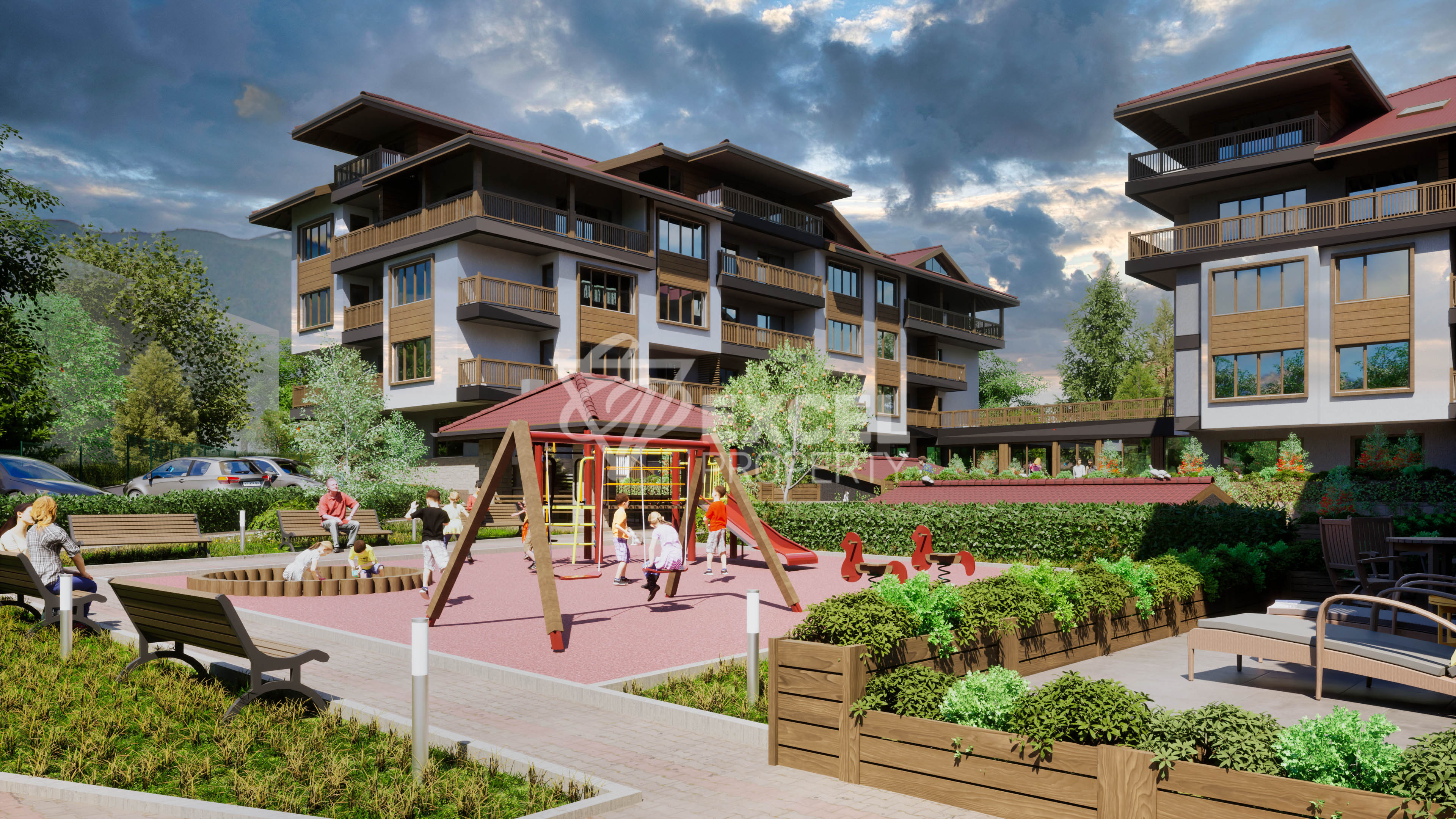 "Парк Ленд" нов жилищен комплекс в Банско