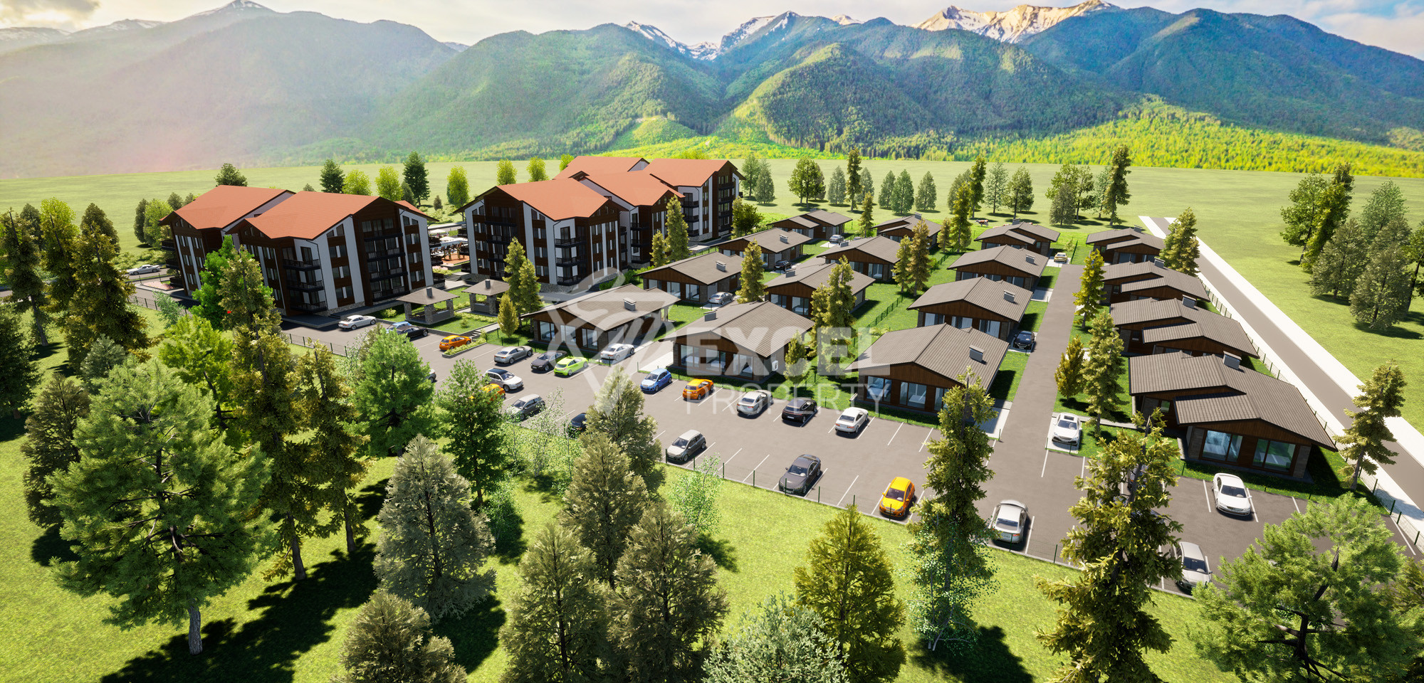 Многостайна къща за продажба в подножието на Пирин планина