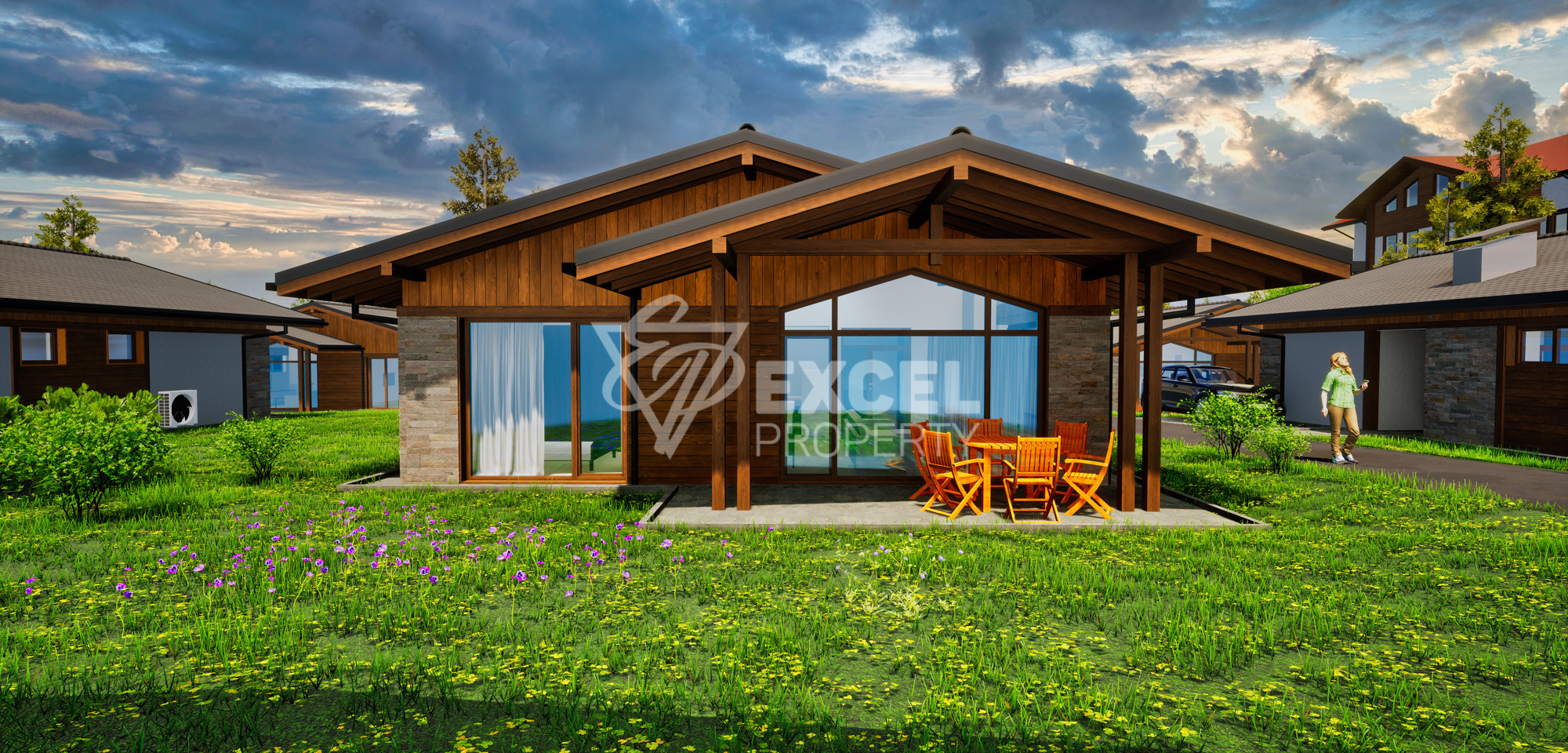 Многостайна къща за продажба в подножието на Пирин планина