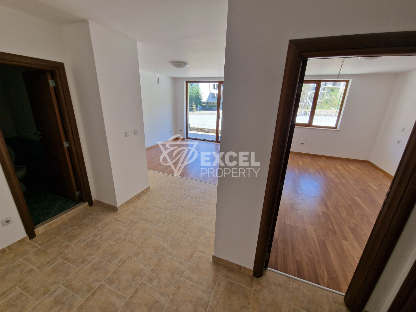 Двустаен апартамент на партерно ниво в сграда без такса поддръжка