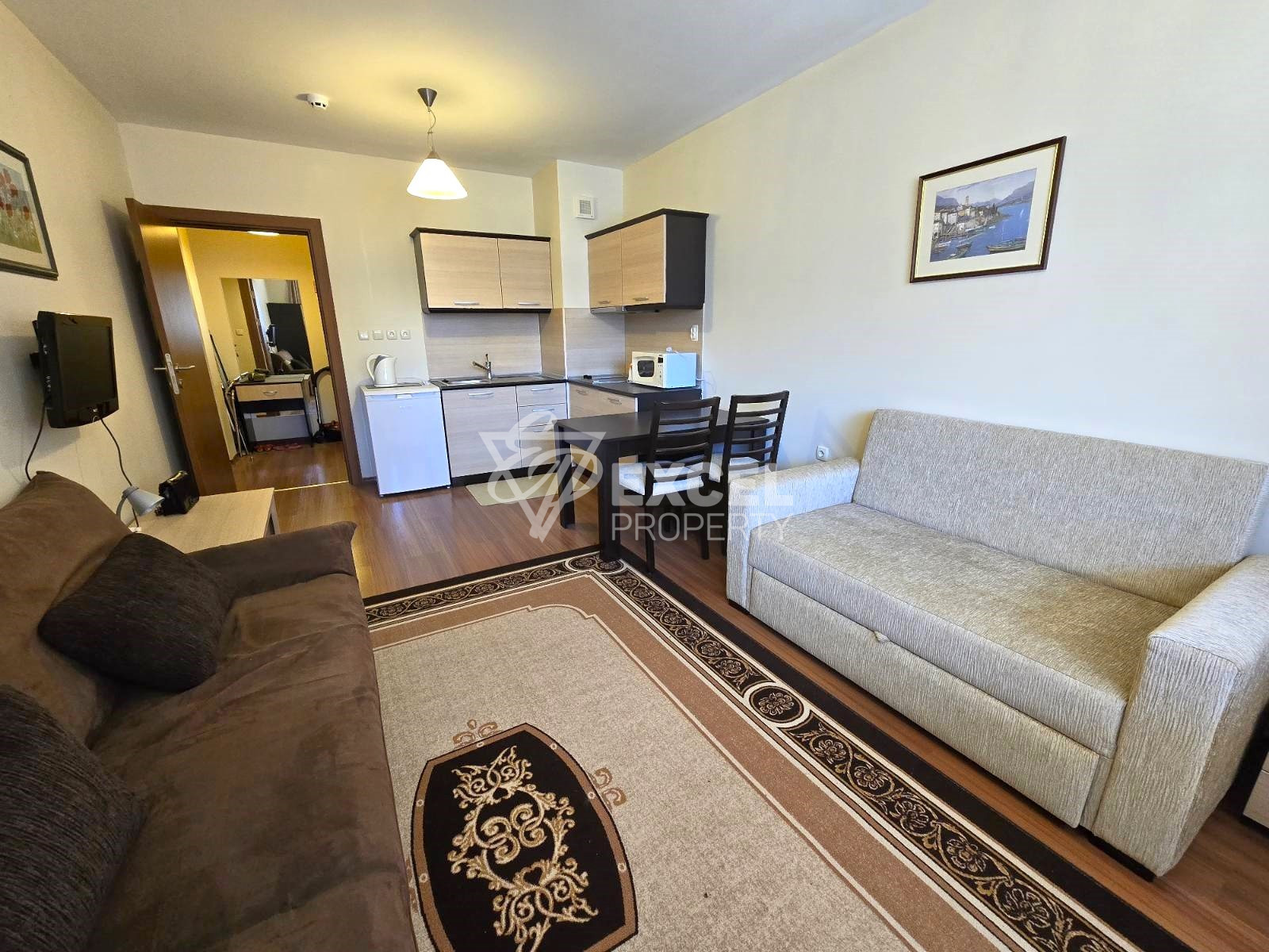 Просторно студио за продажба с пленяваща планинска гледка в Хотел Regnum 5*, Банско