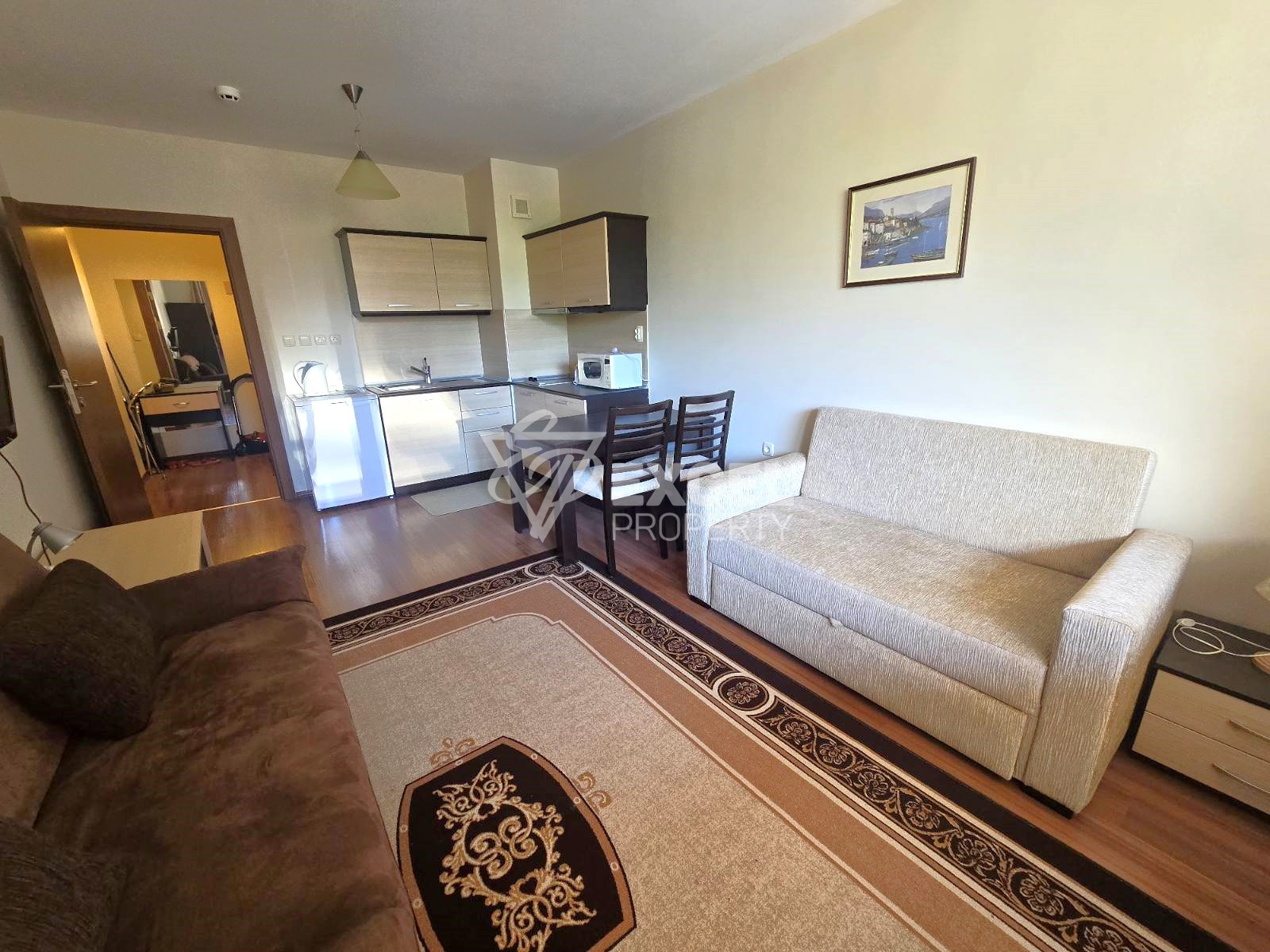 Просторно студио за продажба с пленяваща планинска гледка в Хотел Regnum 5*, Банско