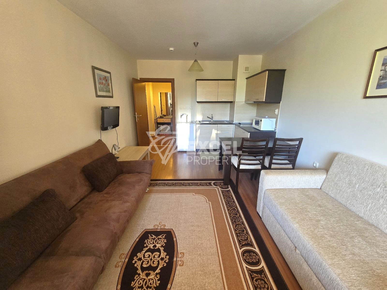 Просторно студио за продажба с пленяваща планинска гледка в Хотел Regnum 5*, Банско