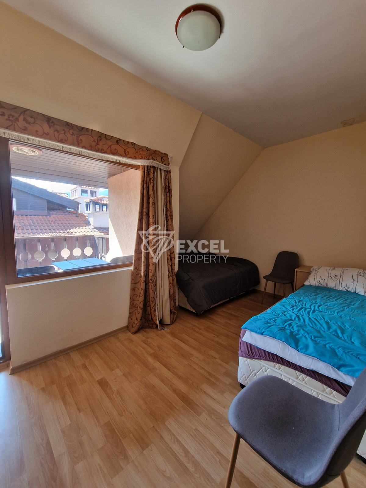 Обзаведен двустаен апартамент с прекрасна гледка към Пирин под наем в Банско!