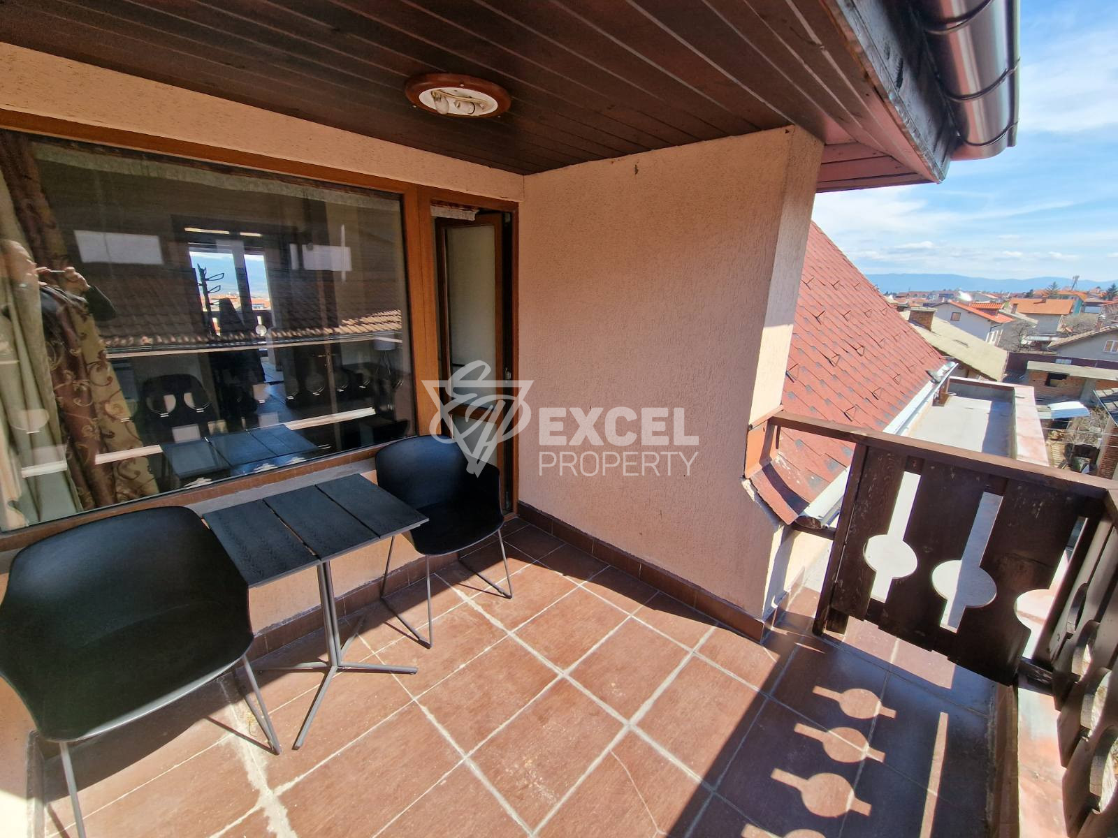 Обзаведен двустаен апартамент с прекрасна гледка към Пирин под наем в Банско!