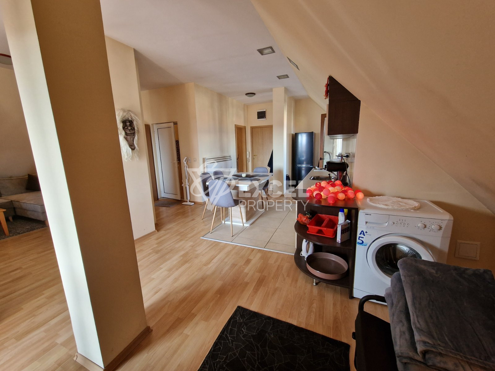 Обзаведен двустаен апартамент с прекрасна гледка към Пирин под наем в Банско!