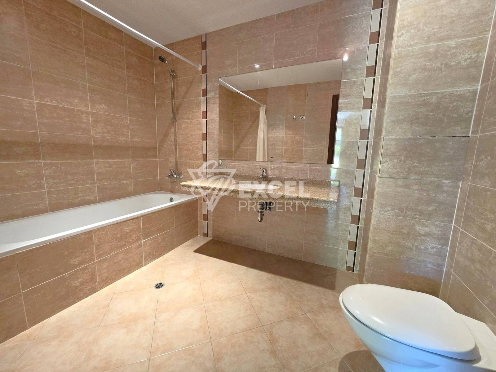 Южен тристаен апартамент на партерно ниво за продажба в комплекс Тера до Пирин Голф