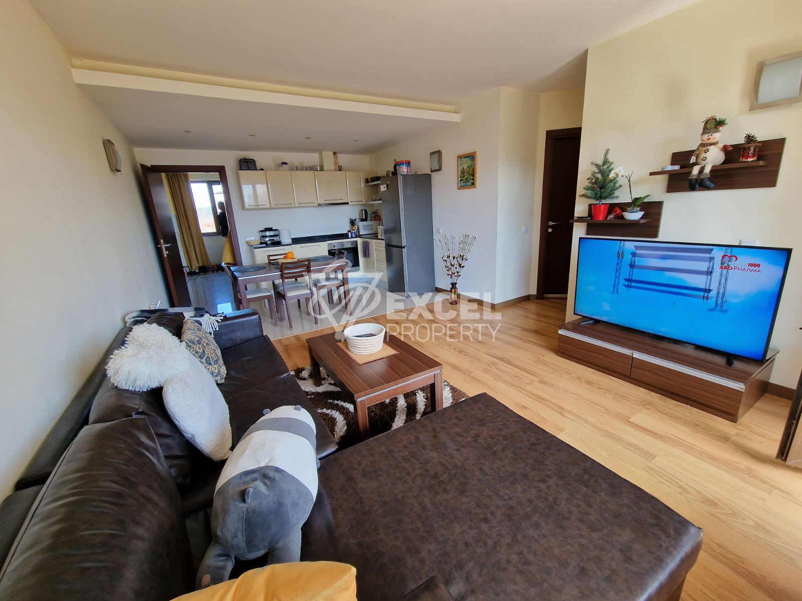 Тристаен апартамент за продажба с изглед към Пирин планина в близост до Банско