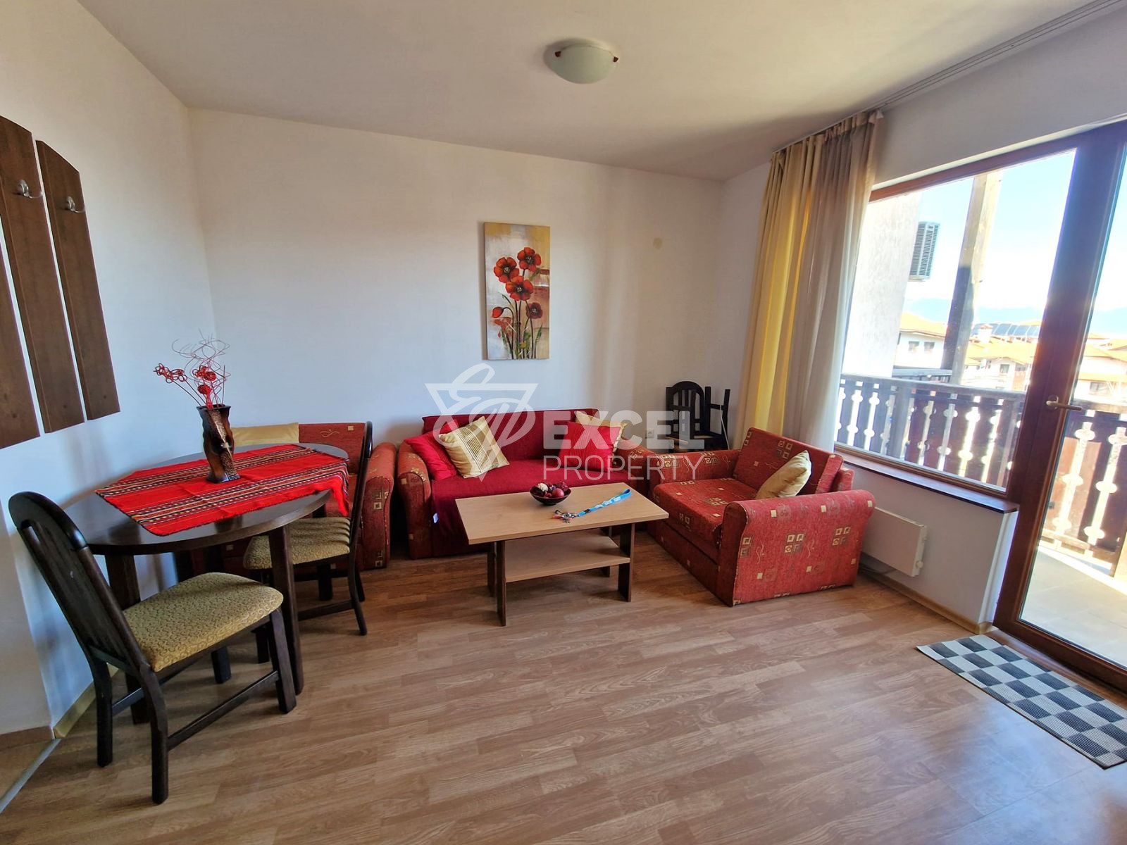 Двустаен апартамент на 300м от Гондолата с ниска такса поддръжка!