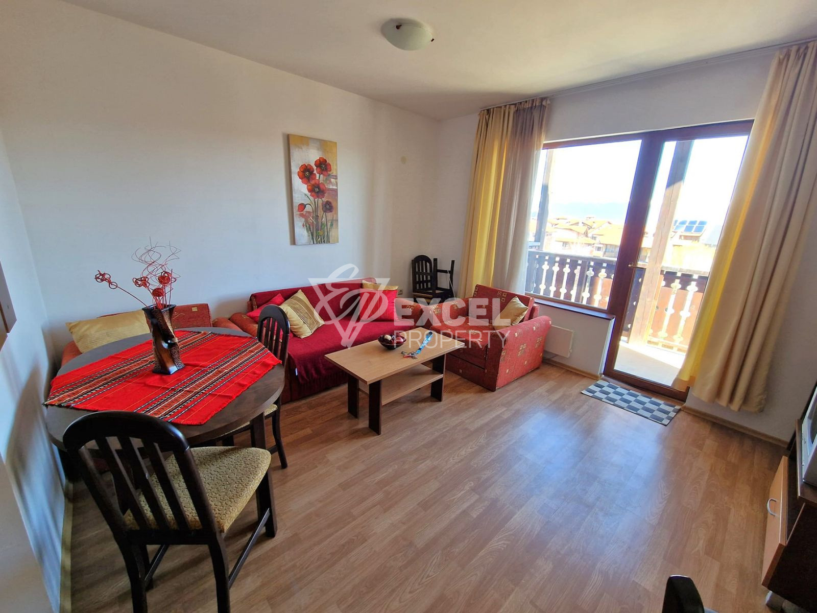 Двустаен апартамент на 300м от Гондолата с ниска такса поддръжка!