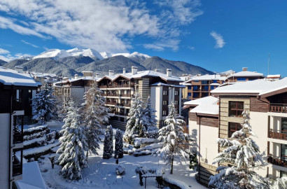 Югозападен апартамент с три спални и пленяваща гледка към върховете на Пирин планина