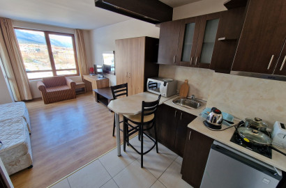 Просторно студио с фронтална гледка към Пирин планина, изгодна цена