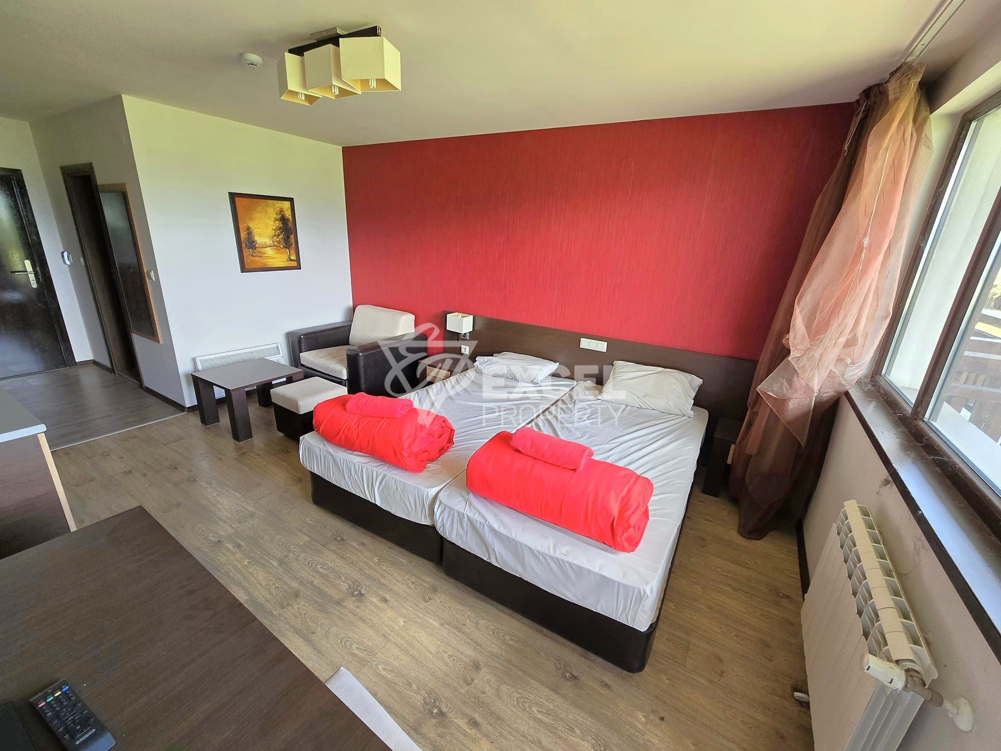 Студио на изгодна цена за продажба между Банско и Баня! Ниска такса поддръжка