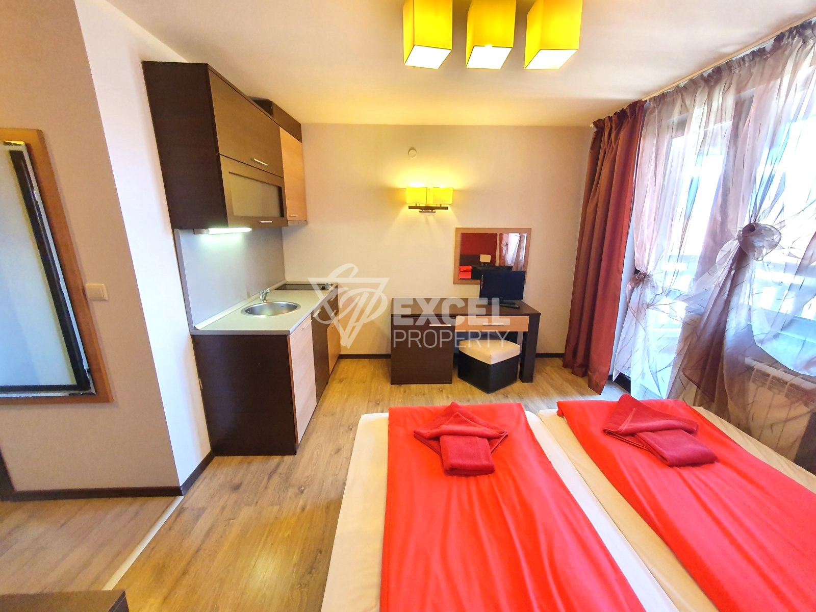 Южно студио с прекрасна гледка към Пирин за продажба между Банско и Баня!