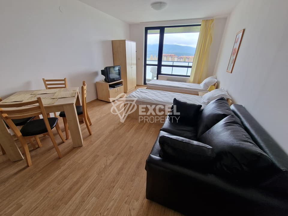 Студио с ново обзавеждане за продажба в Аспен Хайтс до Пирин голф! Изгодна цена!