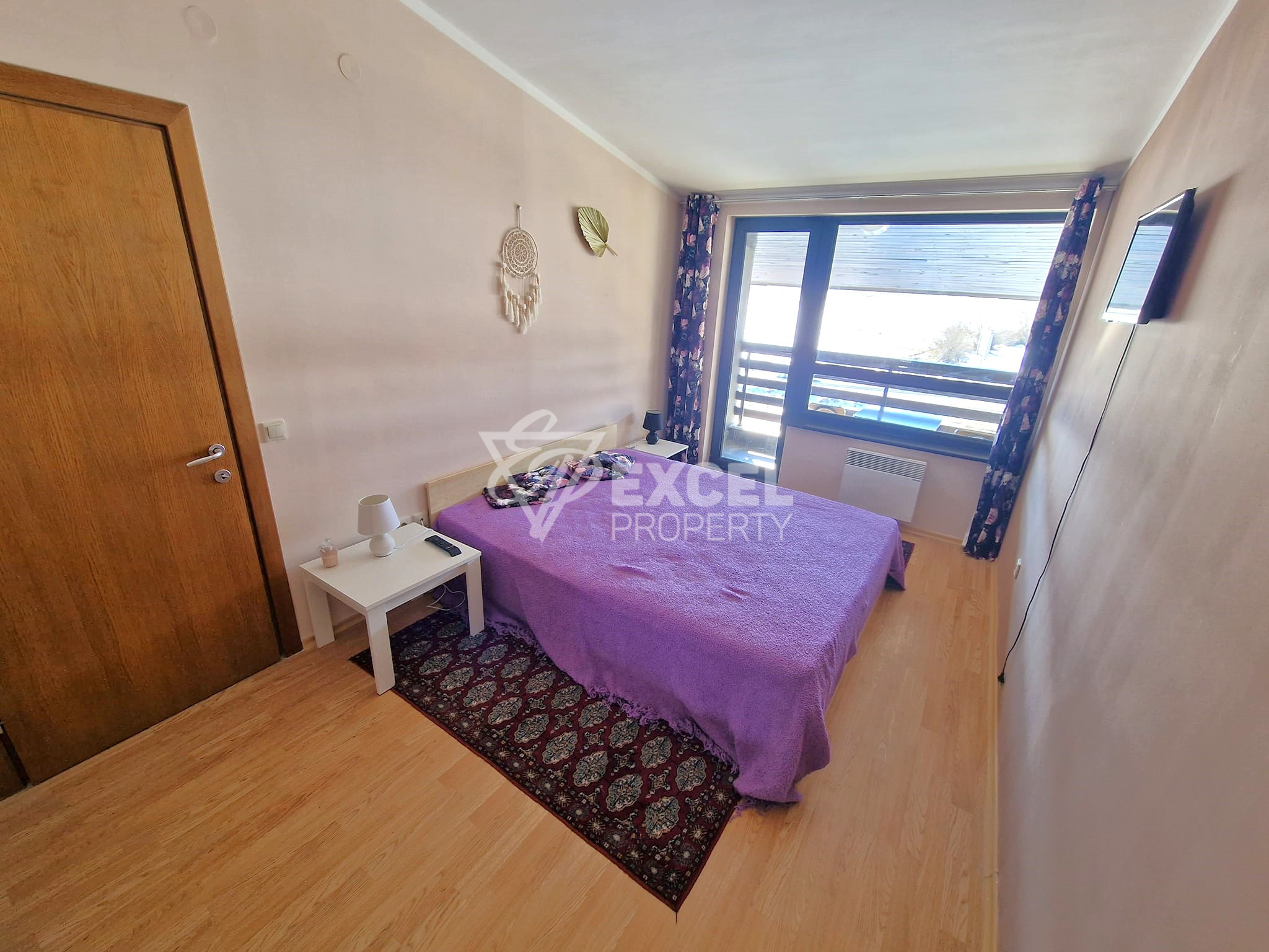 Южен двустаен апартамент с фронтална гледка към Пирин! Изгодна цена!