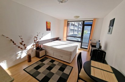 Южно студио  с ново обзавеждане и прекрасна гледка към Пирин планина за продажба в района на Банско и Разлог