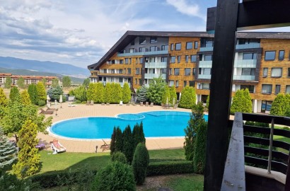 Просторен двустаен апартамент за продажба в комплекс Аспен Сюитс до Пирин голф