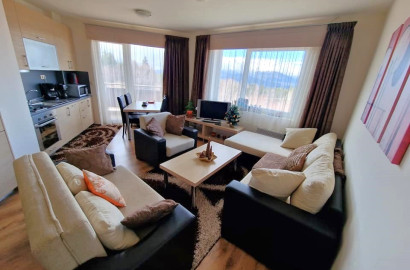 Двустаен апартамент с подземно паркомясто и ниска такса поддръжка за продажба в Банско