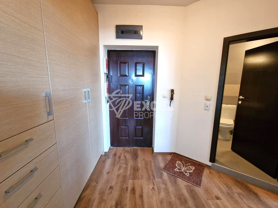 Двустаен апартамент с подземно паркомясто и ниска такса поддръжка за продажба в Банско