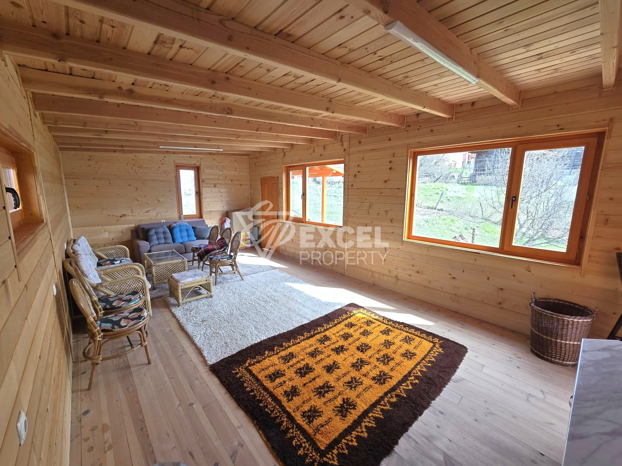 Нова, ЕКО къща за продажба в село Добърско на 20 км от Банско