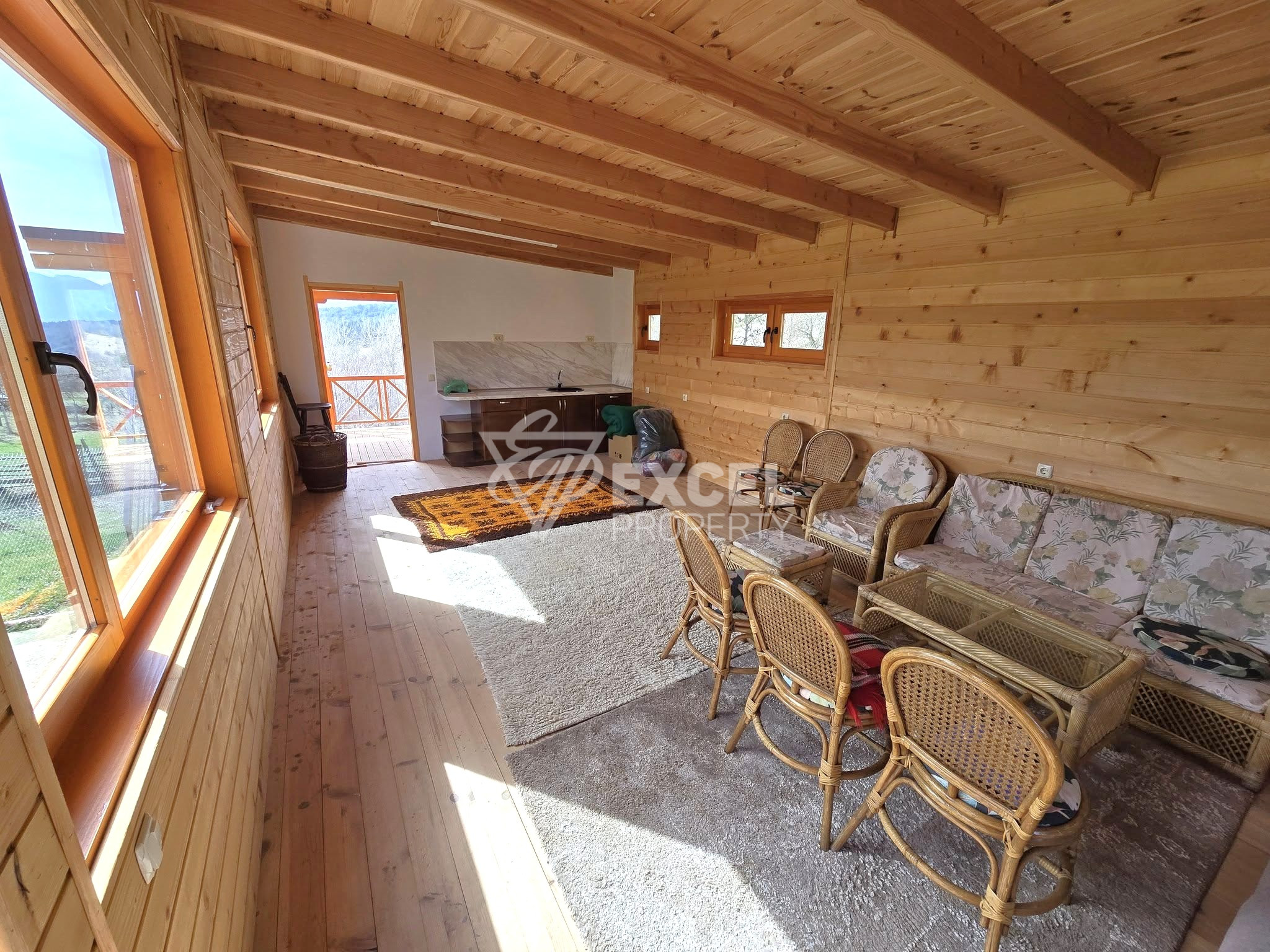 Нова, ЕКО къща за продажба в село Добърско на 20 км от Банско