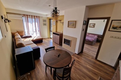 Двустаен апартамент с климатик и ниска такса поддръжка за продажба в Банско