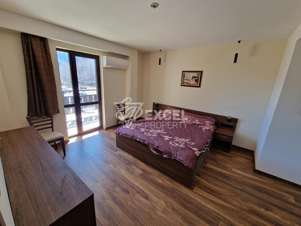 Двустаен апартамент с климатик и ниска такса поддръжка за продажба в Банско