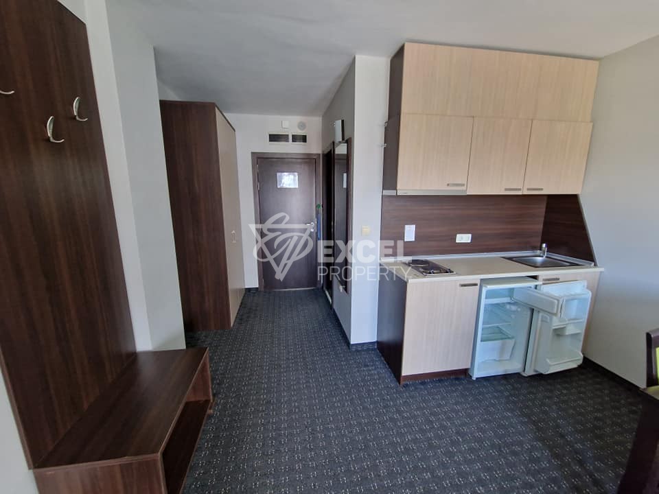 Двустаен апартамент с прекрасна планинска гледка в Банско до Хотел Belvedere, 200 метра от ски лифта