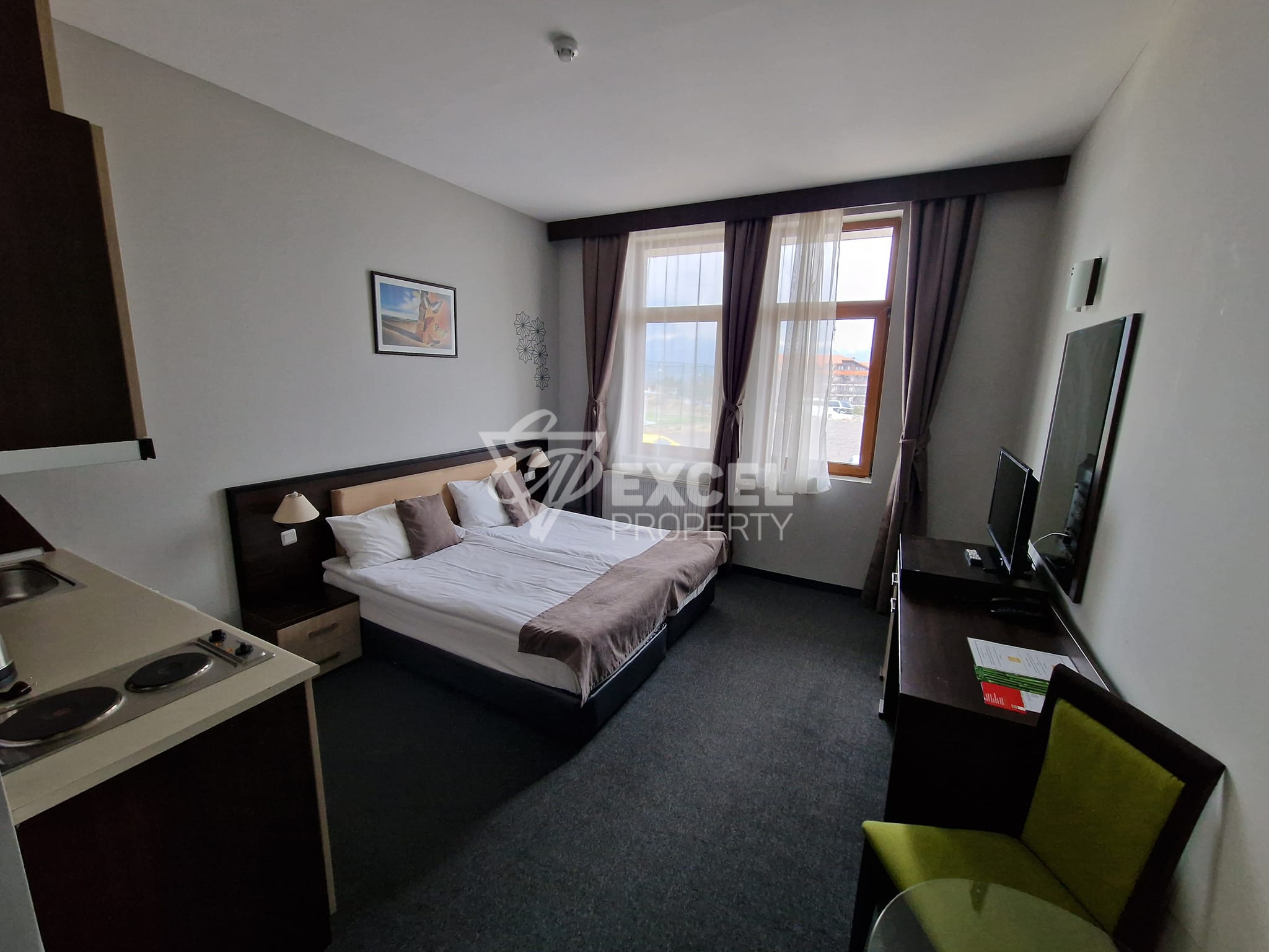 Студио за продажба в Банско до Хотел Belvedere, 200 метра от Гондолата