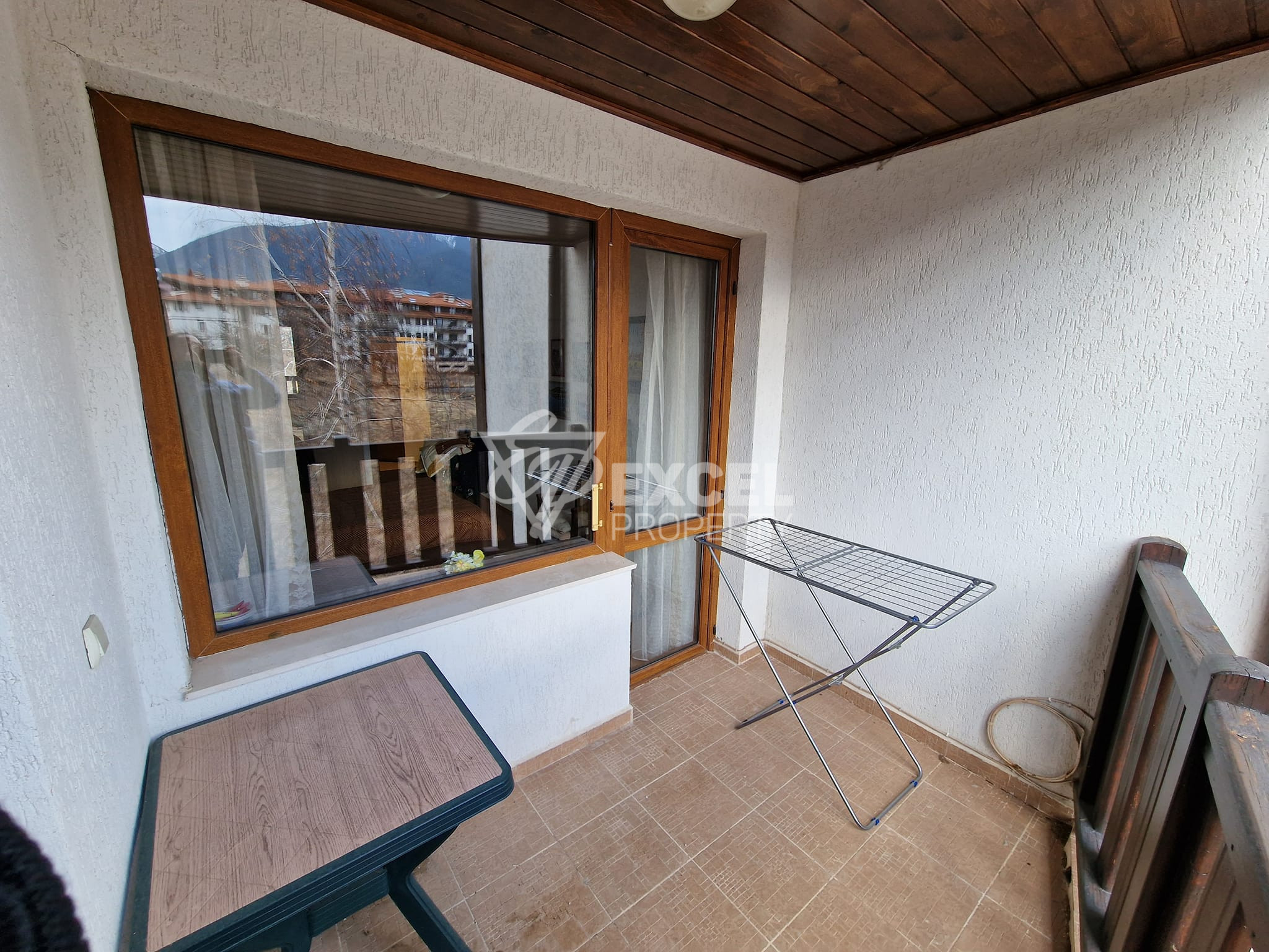 Обзаведен двустаен апартамент с подземен гараж за продажба до комплекс BELVEDERE, Банско