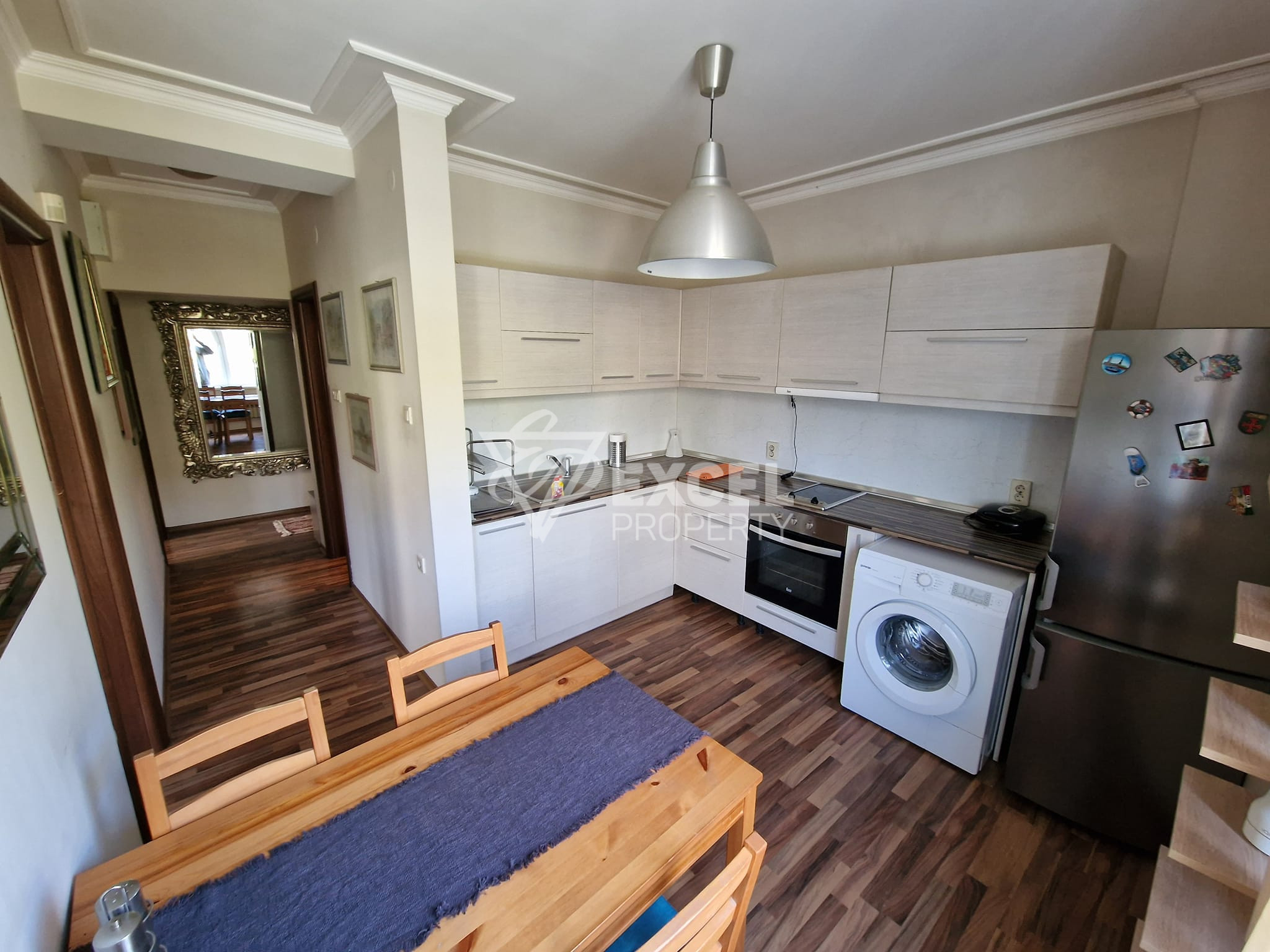 Обзаведен двустаен апартамент под наем в сърцето на Лозенец, ул. Вишнева