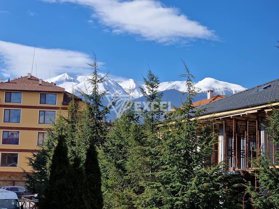 Обзаведено студио с тераса и гледка към Пирин планина за продажба в Orbilux, Банско