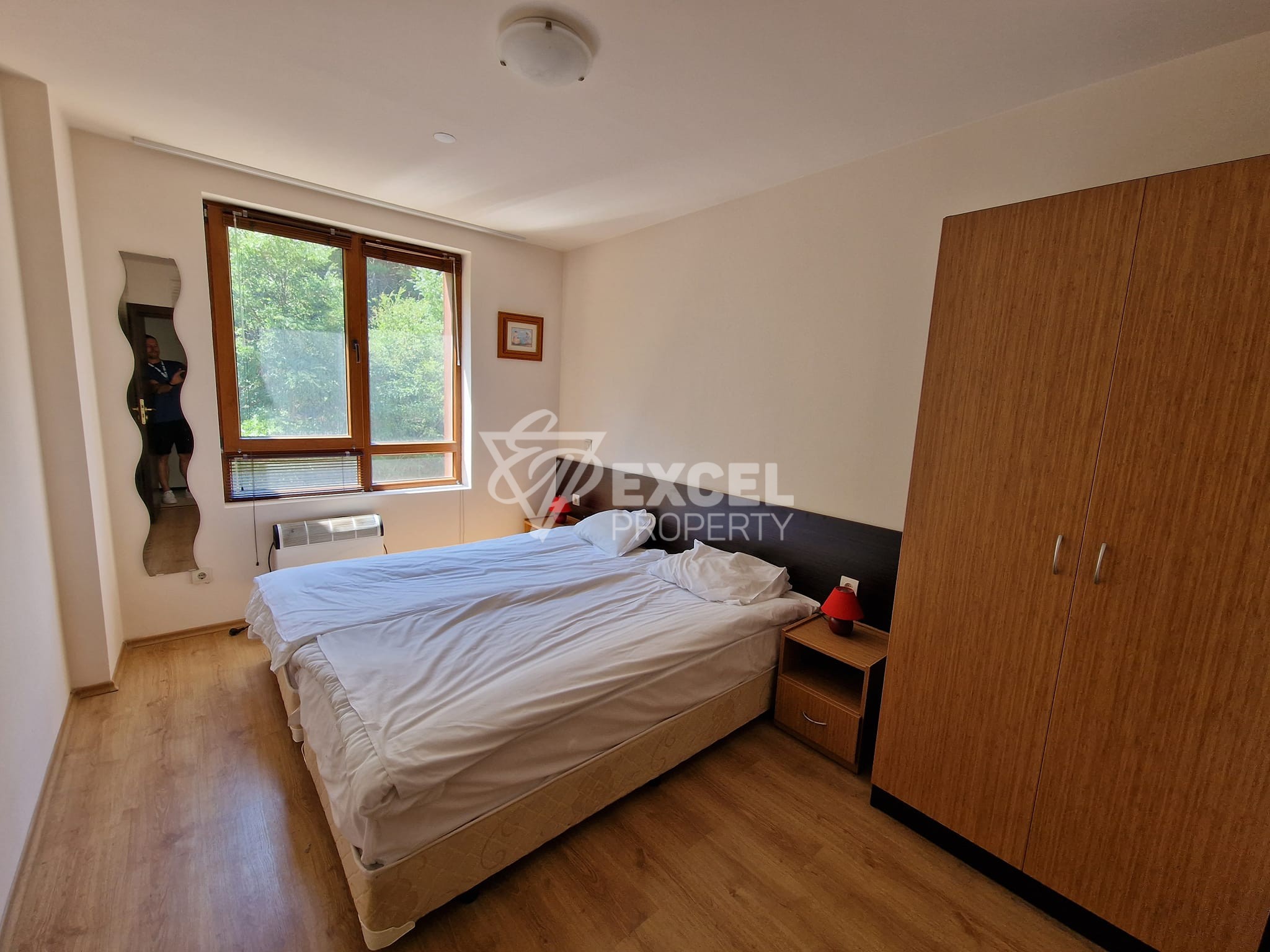 Обзаведен тристаен апартамент в комплекс с минерална вода за продажба в Банско