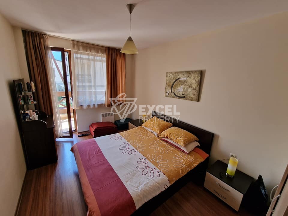 Южен, двустаен апартамент  с фронтална гледка към Пирин планина за продажба в Хотел REGNUM 5 *, Банско